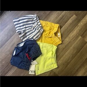 Zara toddler short bundle